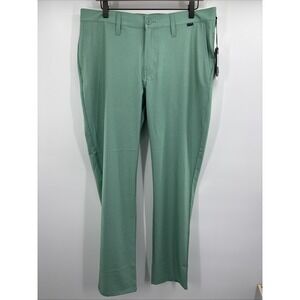 Travis Mathew‎ Gyoza Balsam Green Golf Casual Pants Size 34 NWT